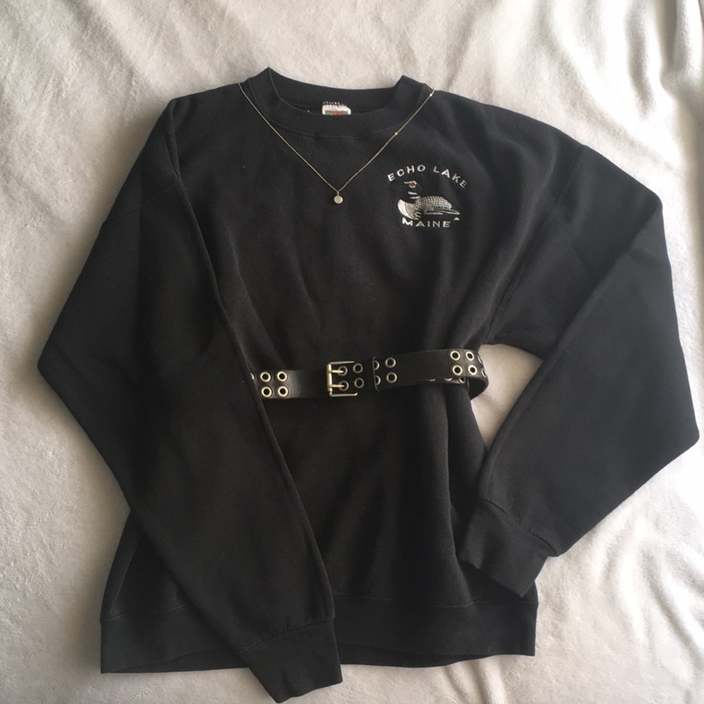 Black long sleeve t-shirt